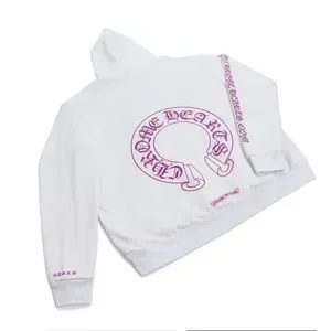 在庫少◆送料込【Chrome Hearts】purple グリッター ロゴ hoodie Chrome Hearts WWW.CHROMEHEARTS.COM Hoodie Purple Glitter